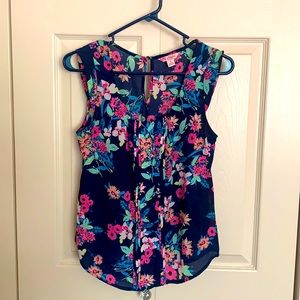 Candie’s floral blouse top